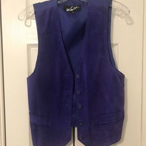 Leather vest